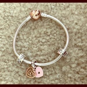 ❗️SOLD❗️Pandora Bracelet Fun in Love